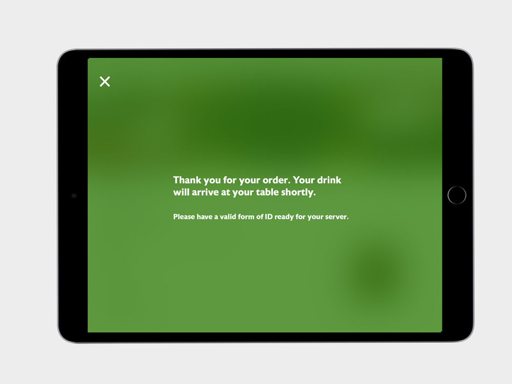 Onsite Mobile App Thank You Page